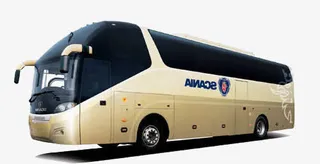 豪华vip大巴车免抠