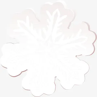 粉色立体花朵纹理免抠