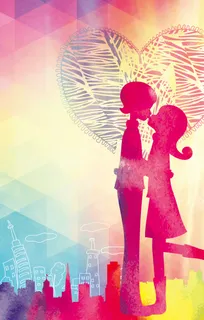 七夕情人节爱要有礼海报背景素材高清