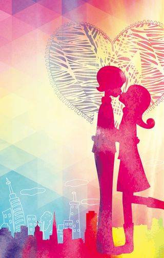 七夕情人节爱要有礼海报背景素材高清