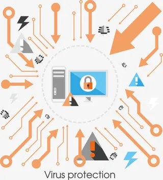 防止病毒攻击免抠