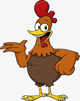 卡通大公鸡免抠