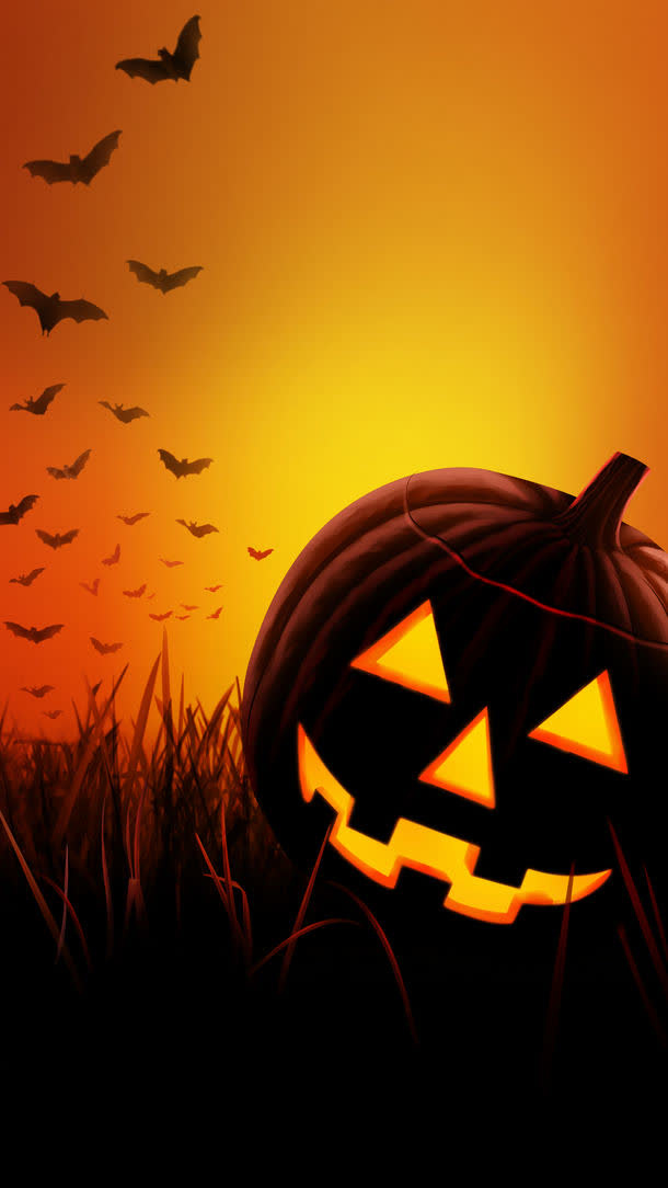 万圣节南瓜头免抠