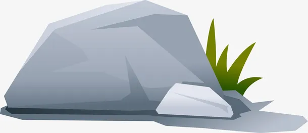 石头 石头碎片 石子 碎石免抠