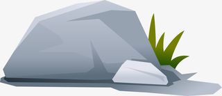 石头 石头碎片 石子 碎石免抠