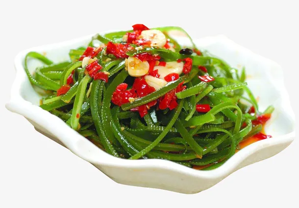 色香味浓的凉拌海带丝免抠