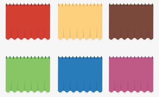 矢量窗帘集免抠