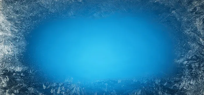 漂亮的冰花淘宝背景高清
