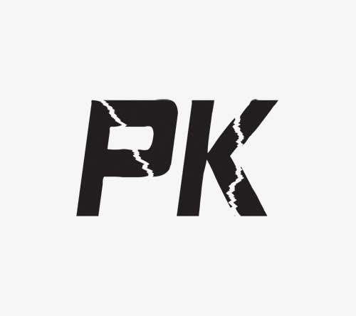PK字体海报设计免抠