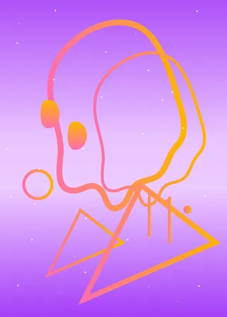 紫色渐变电商淘宝活动通用海报高清