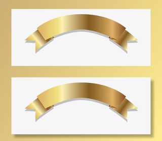 拱形金属边框图免抠