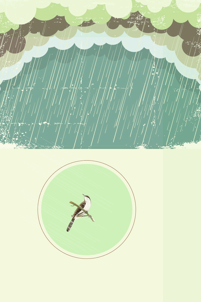 二十四节气春分清明谷雨背景素材高清