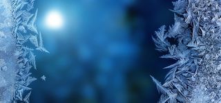 冰晶背景图高清