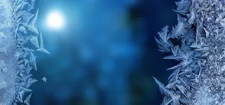 冰晶背景图高清