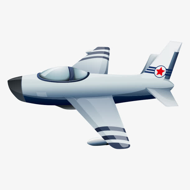 飞机 交通工具 卡通免抠