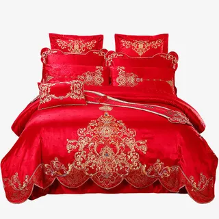 刺绣空调被素材免抠