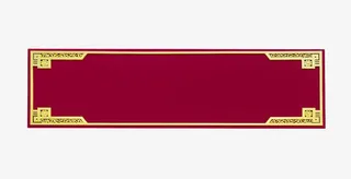 红色中国风匾额免抠