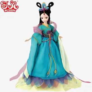 中国风女娃娃免抠