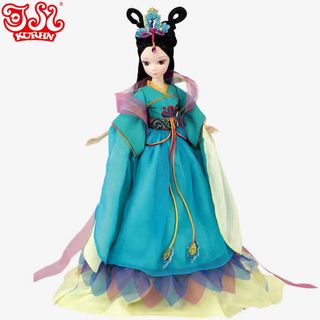 中国风女娃娃免抠