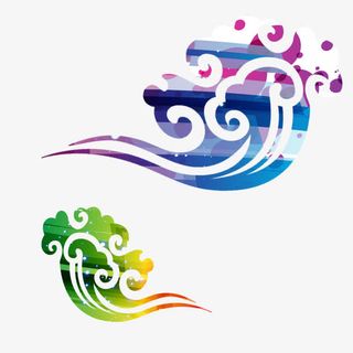 圈圈中国风免抠