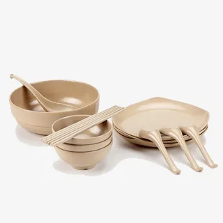 环保碗筷套装免抠
