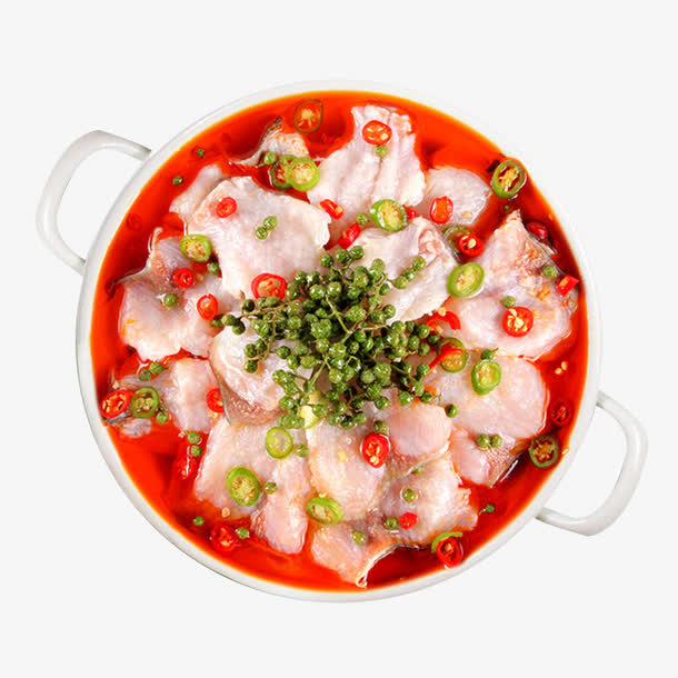 特色美食藤椒鱼37免抠