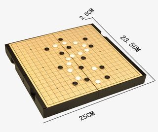 漂亮黑白棋棋盘免抠