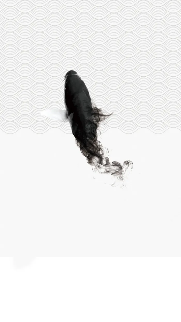 文艺水墨H5图高清