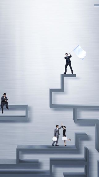 商务海报H5背景高清