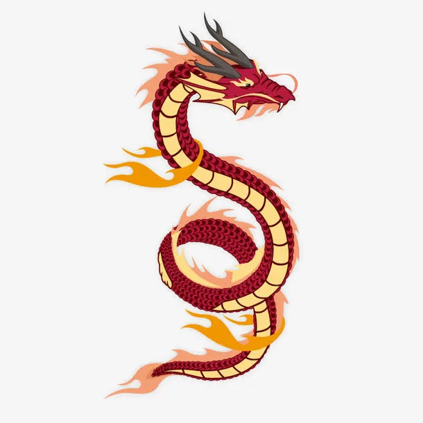 周年中国龙免抠