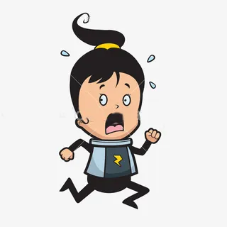 慌张的女宇航员免抠