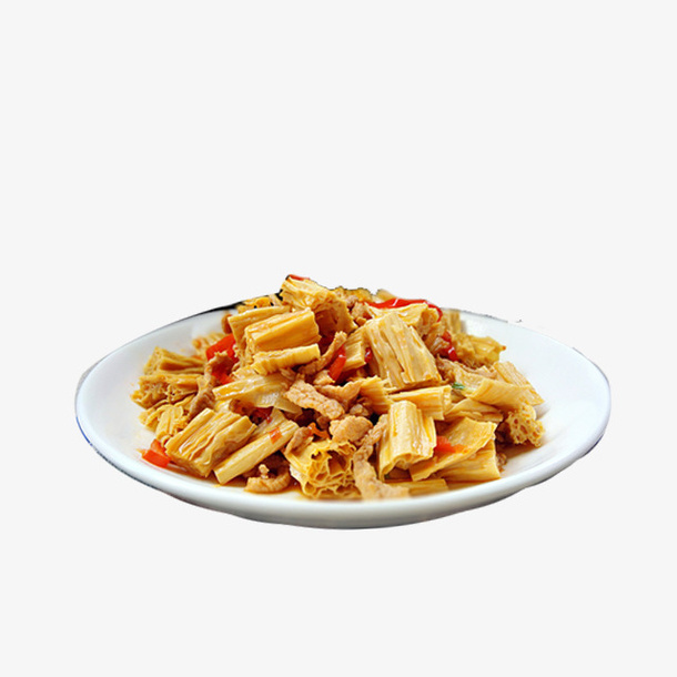 美味腐竹炒肉免抠