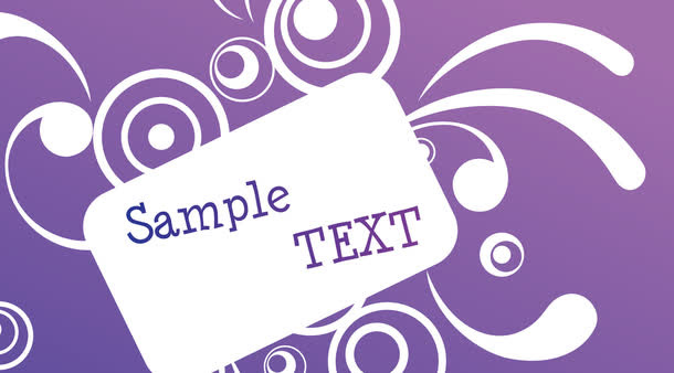 矢量时尚名片底纹免抠