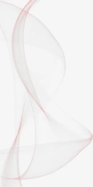 淡红色飘带丝带免抠