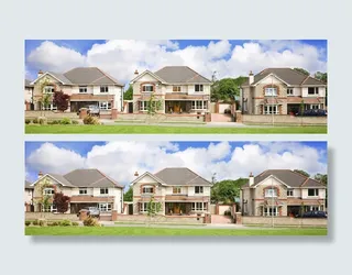 淘宝欧式建筑海报背景图片素材