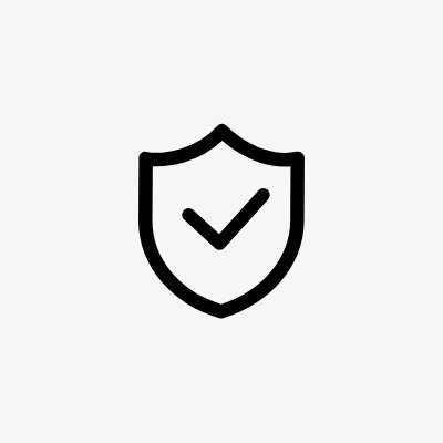 icon线性安全护盾小图标PNG下载免抠