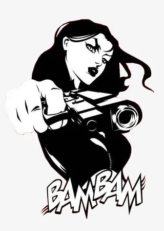 黑白女魔头免抠