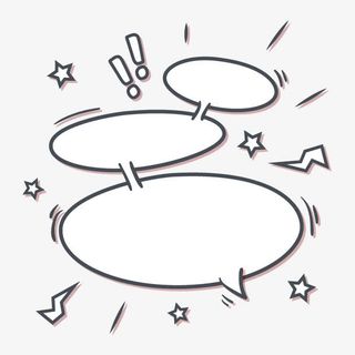 矢量漫画框免抠