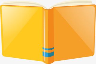 世界读书日翻开的书本免抠