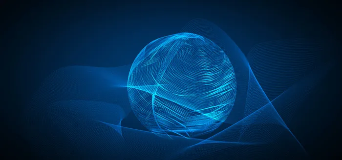 科技线条光线矢量背景图高清