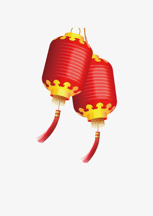 红灯笼免抠