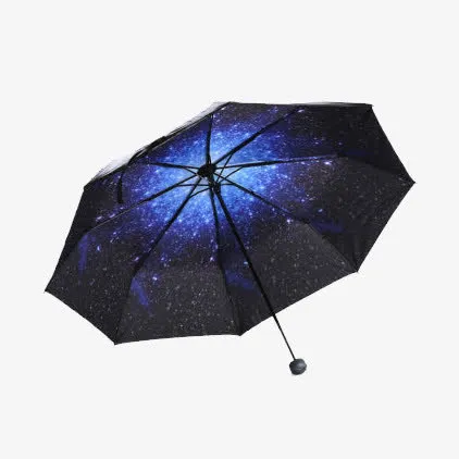 天堂伞星空免抠