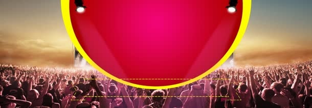 K歌MTV酷炫banner背景
