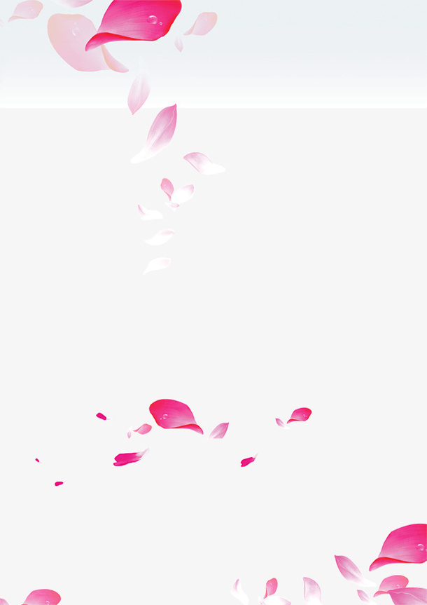 花瓣素材，图案元素，几何元素，png元素免抠