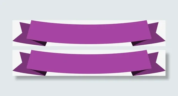 紫色矢量丝条图免抠