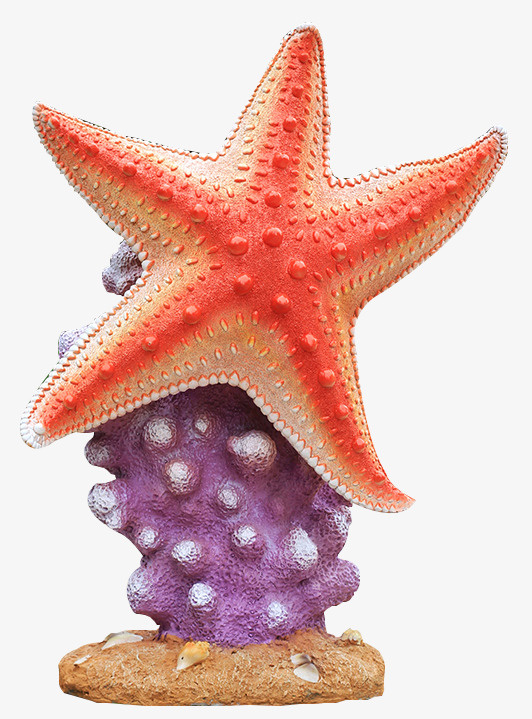 海星摆件雕塑免抠