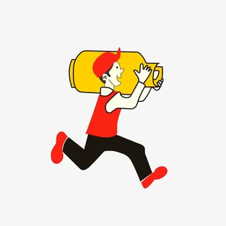 煤气送货工免抠