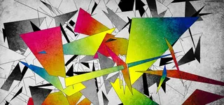 彩色立体背景高清