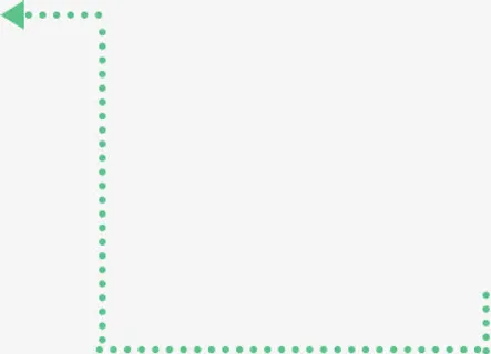 红色向左上箭头免抠