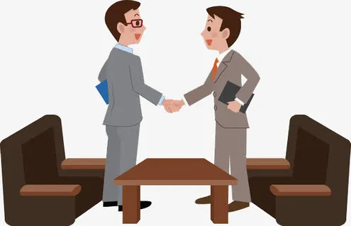 达成协议握手免抠